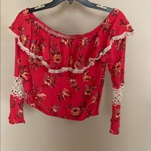 Off shoulder top